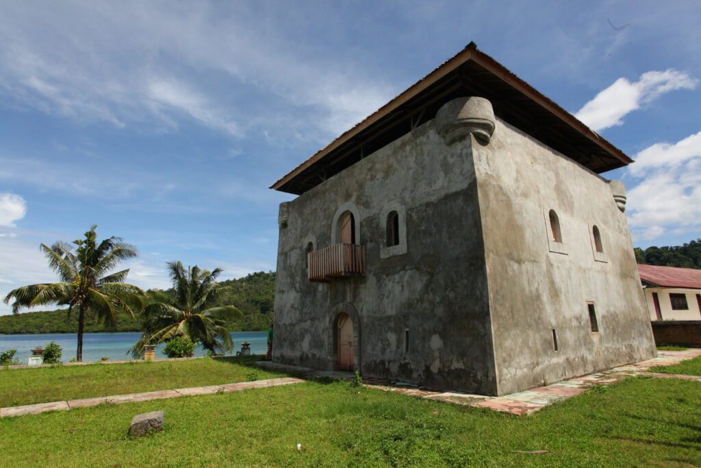Fort Bevrwijk Banda island Nusa Laut